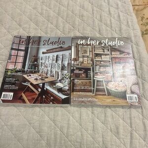 In Her Studio Magazine Bundle of Two